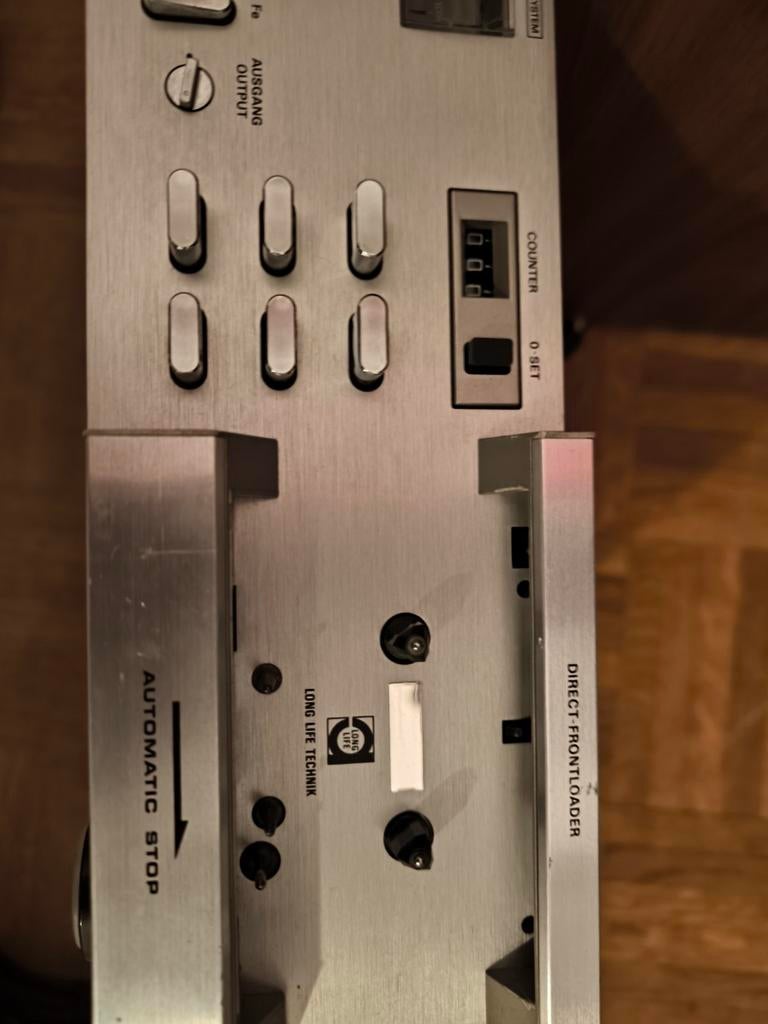 Complete „WRECK” Grundig voor onderdelen of uitzonderlijke t, Audio, Tv en Foto, Bandrecorder