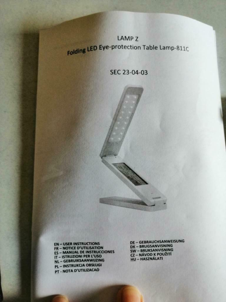 bureaulamp tafellamp led wit met usb, Ophalen of Verzenden, Zo goed als nieuw