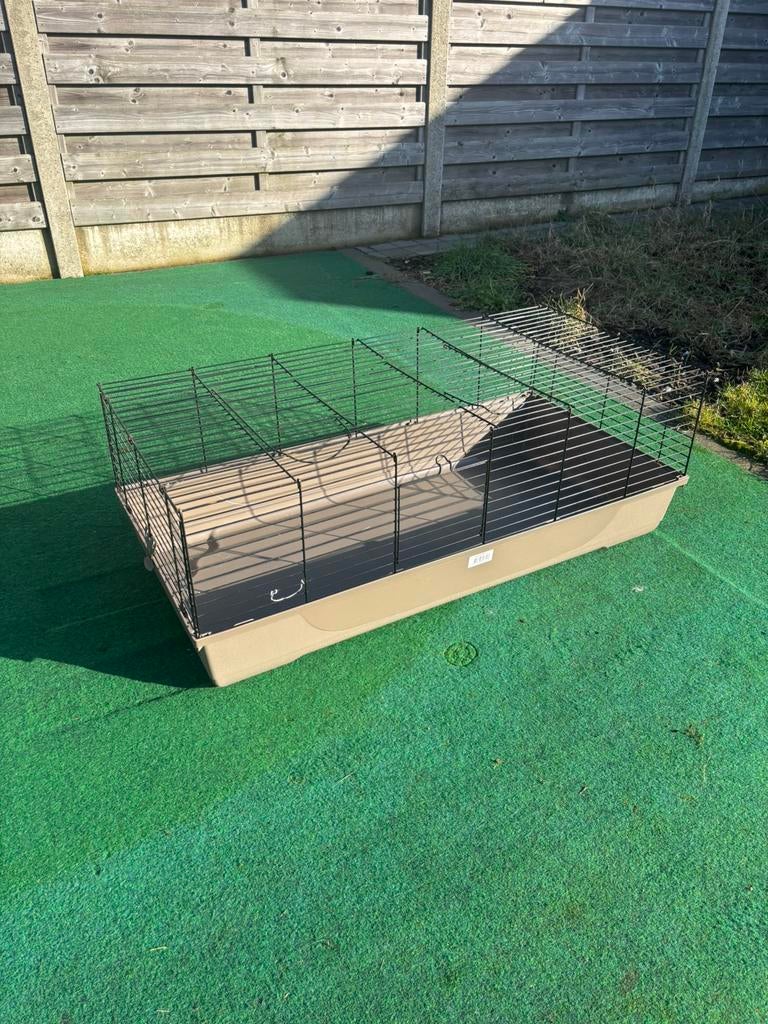 Hok voor cavia of konijn, Dieren en Toebehoren, Knaagdieren en Konijnen | Hokken en Kooien, Gebruikt, Hok, Minder dan 60 cm, 110 cm of meer