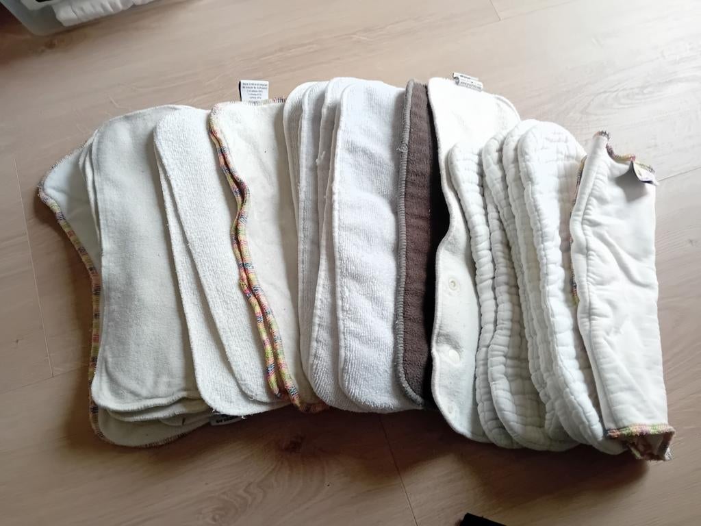 Inlegers herbruikbare luiers, Kinderen en Baby's, Kinderkleding | Overige, Ophalen of Verzenden