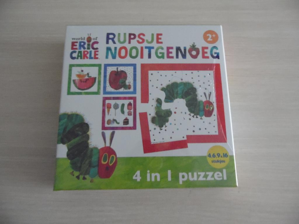 PUZZLE 4 EN 1   4,6,9  ET 16 PIÈCES LA CHENILLE    NEUF, Enlèvement ou Envoi, 10 à 50 pièces, Neuf, 2 à 4 ans
