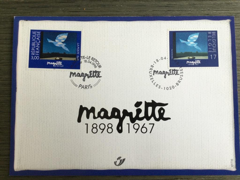 België OBP 2755HK Herdenkingskaart, Met stempel, Verzenden, Kunst, Gestempeld