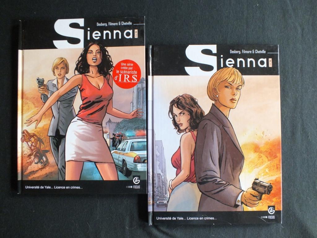 SIENNA (2 ALBUMS EO)                         EDITIONS BAMBOO, Neuf, Série complète ou Série, DESBERG-FILMORE, Enlèvement ou Envoi