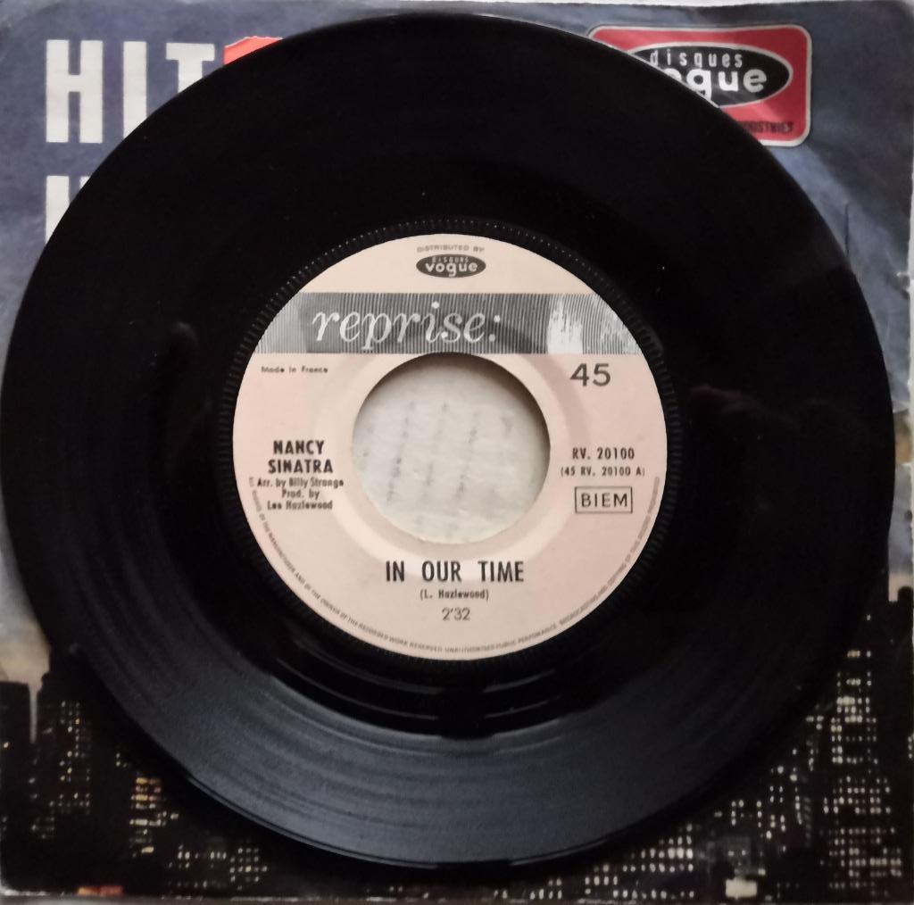 NANCY SINATRA - In our time (single), Ophalen of Verzenden, Gebruikt, Pop