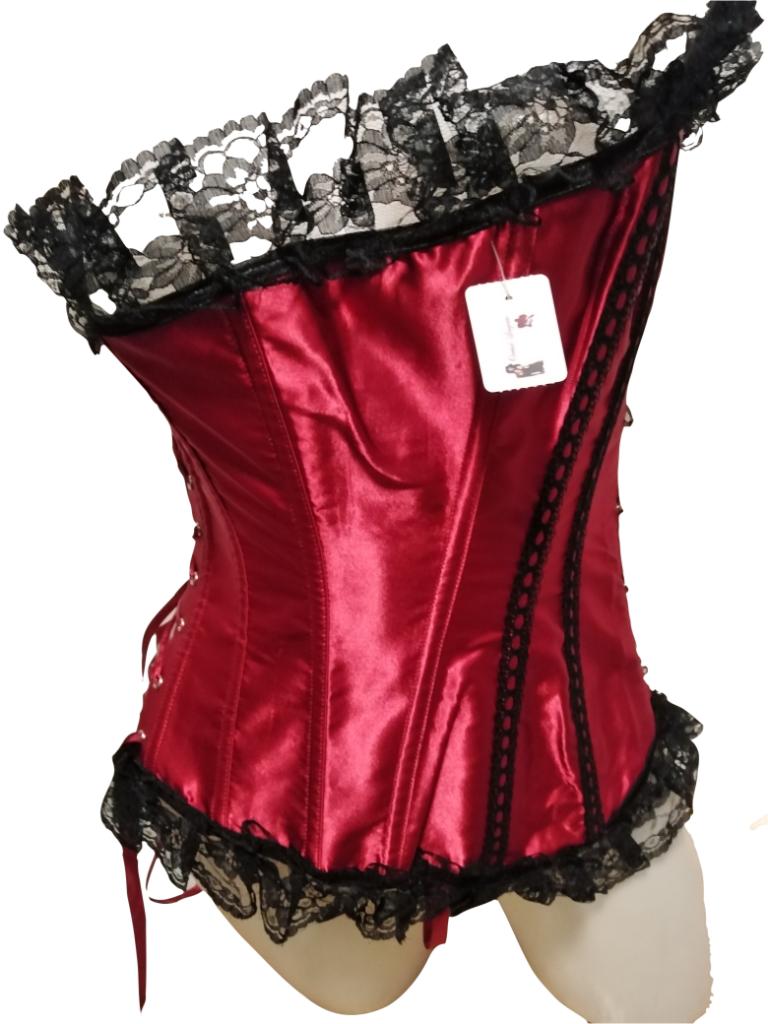 Korset met string artnr 205, Ophalen of Verzenden, Rood, Body of Korset