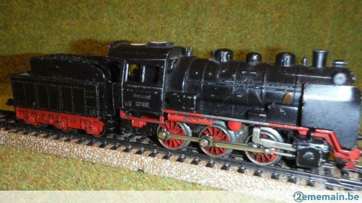 marklin RM 800 loco vapeur avec tender rm809 RM800, Enlèvement ou Envoi, Courant alternatif, Utilisé, Locomotive