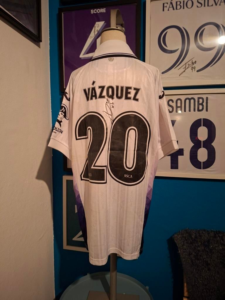 Matchworn Vazquez anderlecht, Ophalen of Verzenden, Zo goed als nieuw