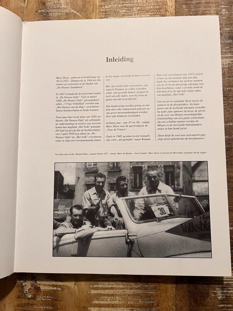 De grote rondes van Marc Sleen -Frans Lodewijckx, Boeken, Stripverhalen, Gelezen, Frans Lodewijckx, Eén stripboek, Ophalen of Verzenden