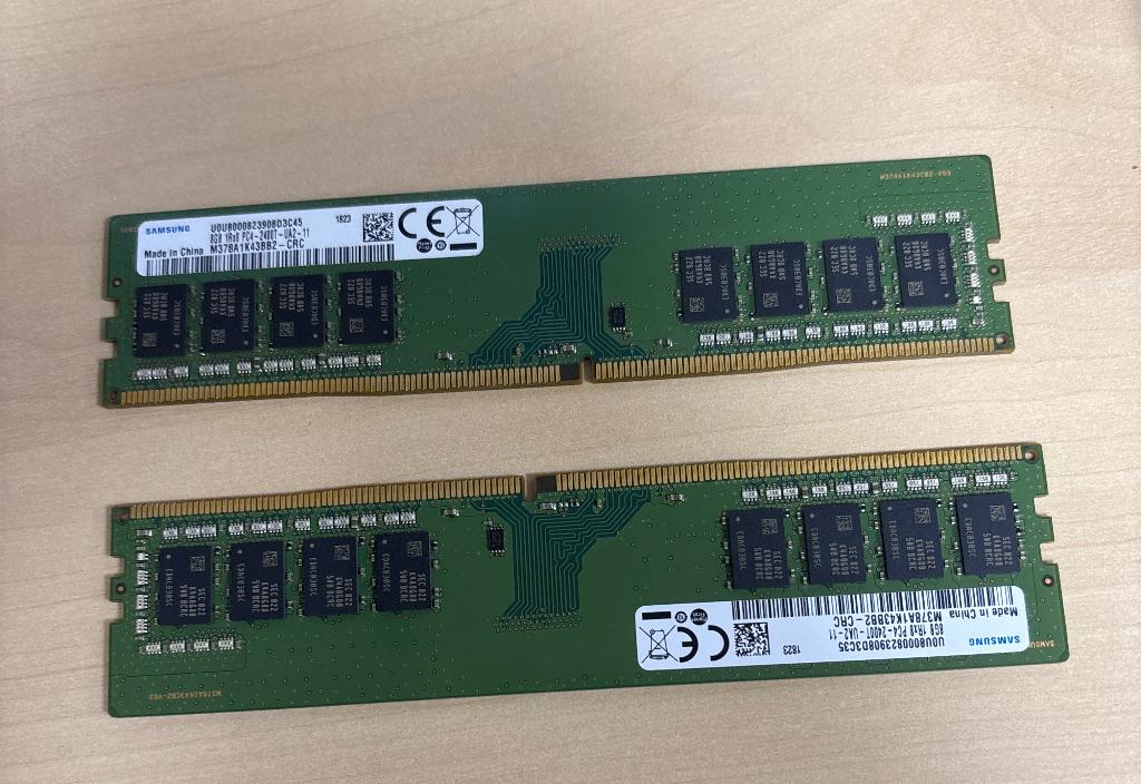 Samsung DDR4 8GB, Computers en Software, Verzenden, DDR4, Zo goed als nieuw, Desktop