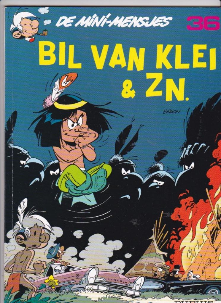 DE MINI-MENSJES 36 "BILL VAN KLEI & ZN" ENIGE DRUK NIEUWST., Boeken, Seron, Eén stripboek, Nieuw, Ophalen of Verzenden