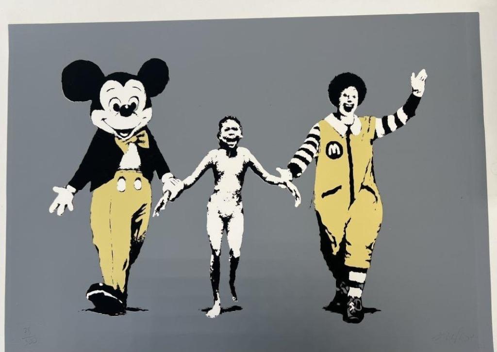 BANKSY Napalm  78 van 300, Ophalen