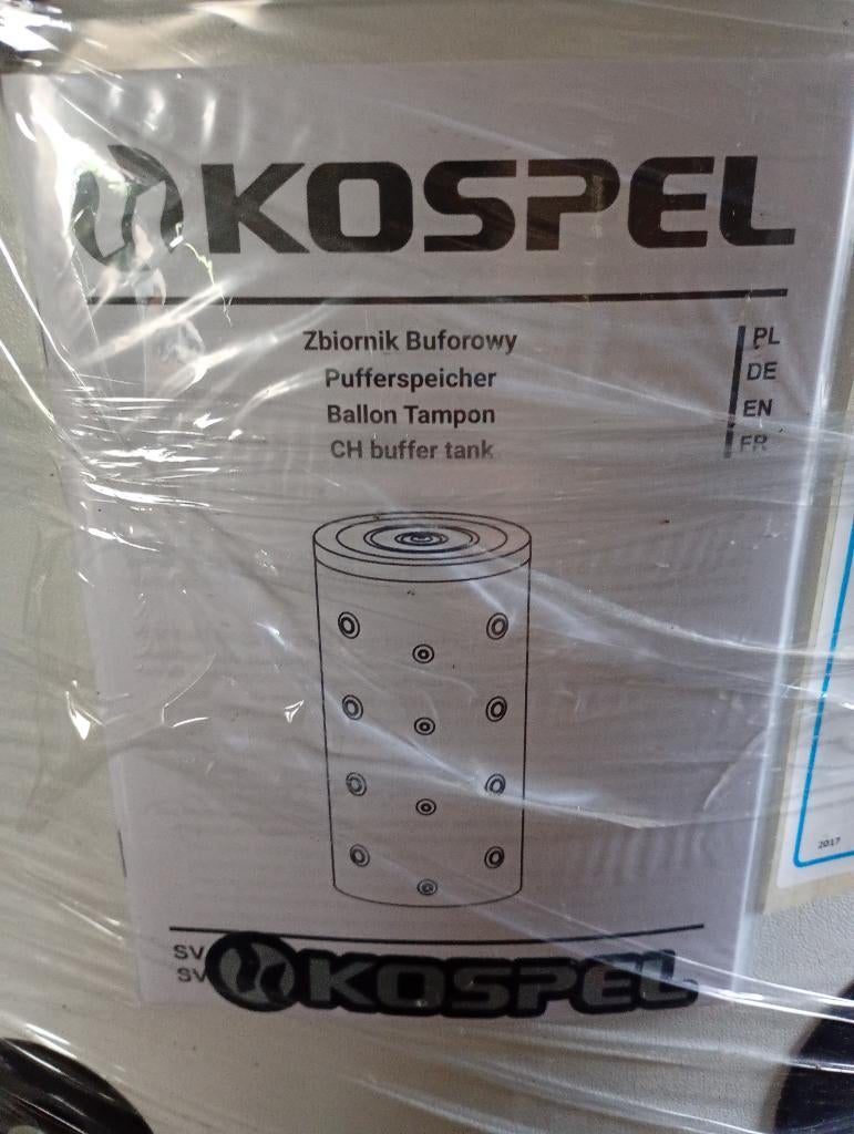 Buffervat Kospel SVW 300 liter, Doe-het-zelf en Bouw, Ophalen, Nieuw