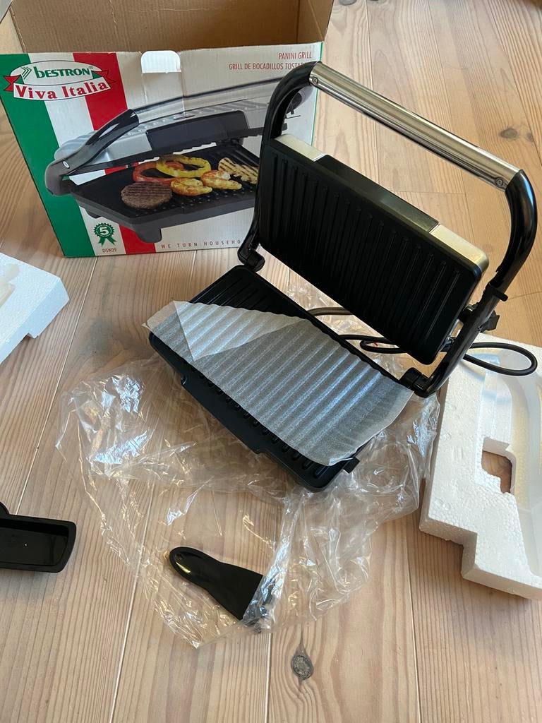 Grill à panini neuf, Enlèvement, Neuf