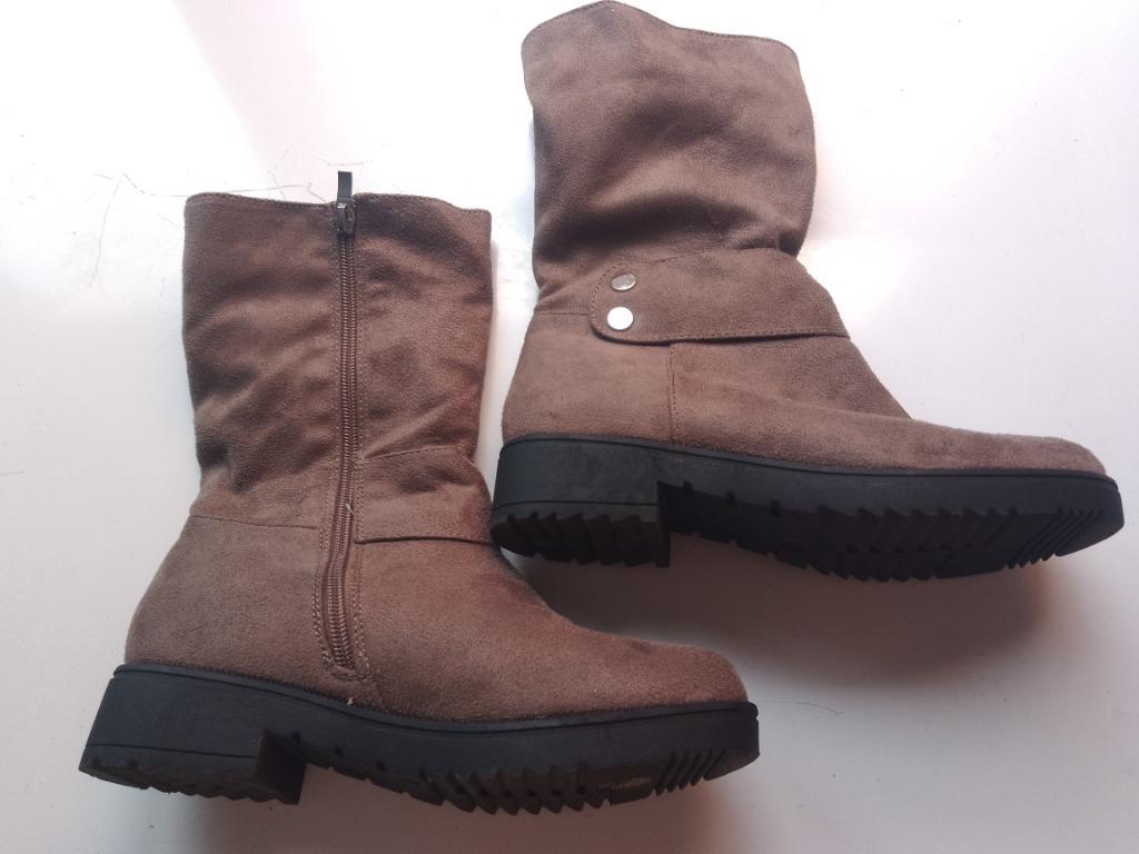 botten boots Papaya uk 4 eu 37 heel goede staat, Bruin, Lage of Enkellaarzen, Ophalen of Verzenden, Zo goed als nieuw