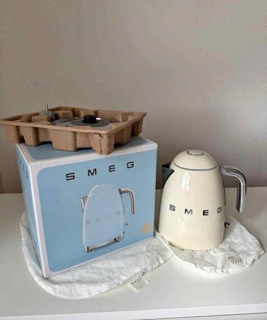 Bouilloire Smeg, 1 à 2 litres, Enlèvement ou Envoi, Neuf, Inox