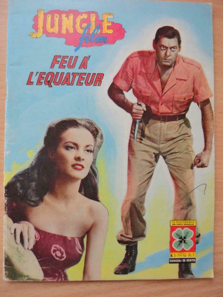 EO cinéroman jungle film 1 de 1964 feu à l'équateur, Enlèvement ou Envoi