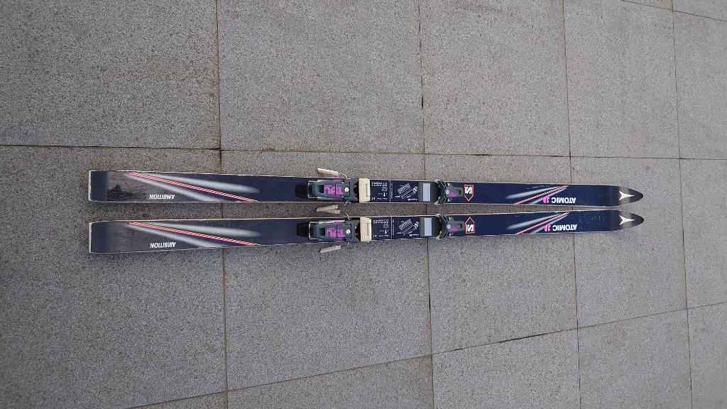 Skilatten Atomic 3D + Tyrolia 190 skibinding, Sport en Fitness, Skiën en Langlaufen, Ophalen, Zo goed als nieuw, Atomic, Ski's
