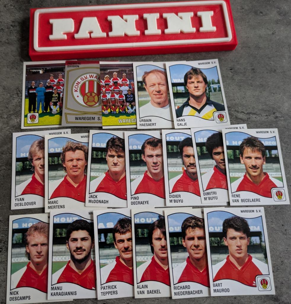 AUTOCOLLANTS PANINI FOOTBALL 90 WAREGEM SV 18 1990, Envoi, Neuf