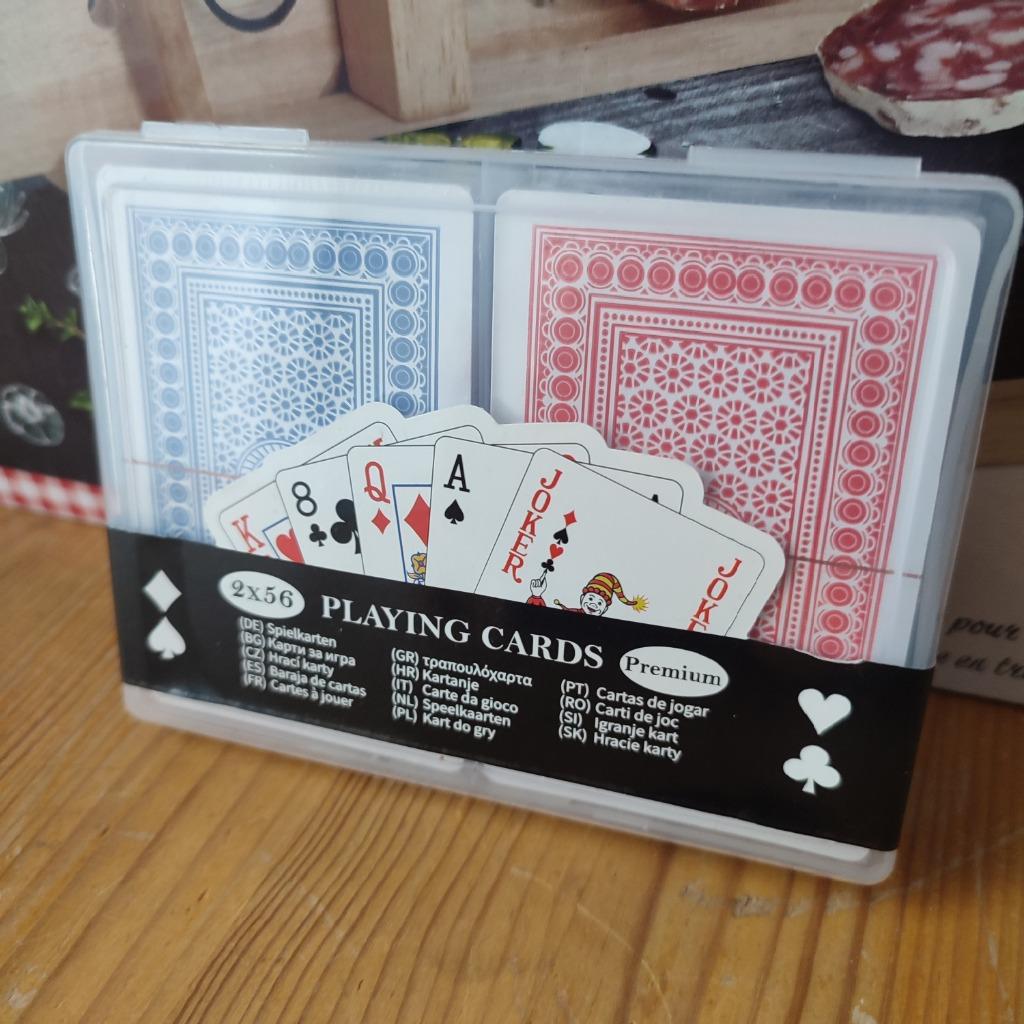 CARTES A JOUER - 2x56 (gratuit si achat), Enlèvement ou Envoi, Neuf, Autres types