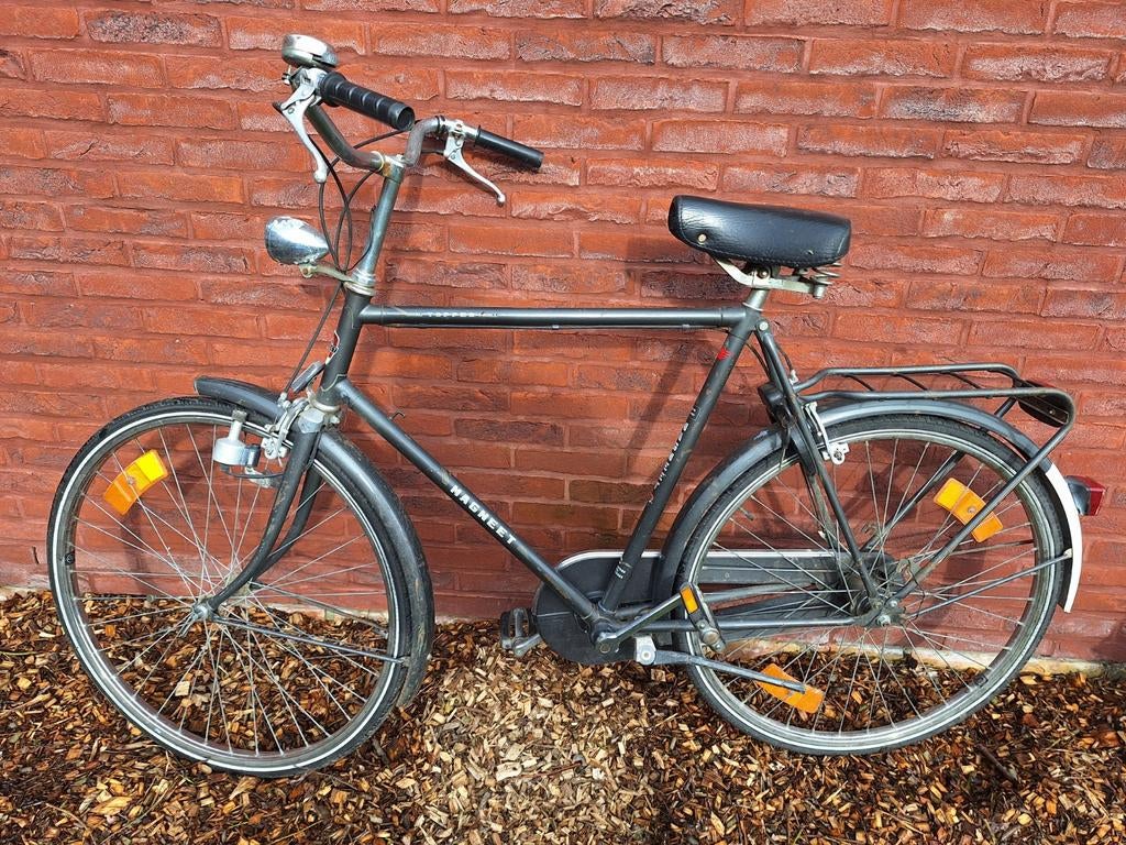 Herenfiets Magneet, Ophalen