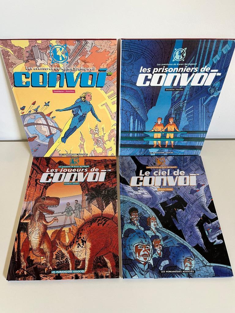 Karen Springwell (Convoi) - série complète T1/4 - 1990/1995, Plusieurs BD, Envoi, Comme neuf, Smolderen / Gauckler