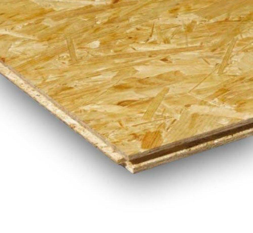 OSB 3 244x59 12mm tong en groef rondom nieuw! 152 platen, Ophalen of Verzenden, Nieuw