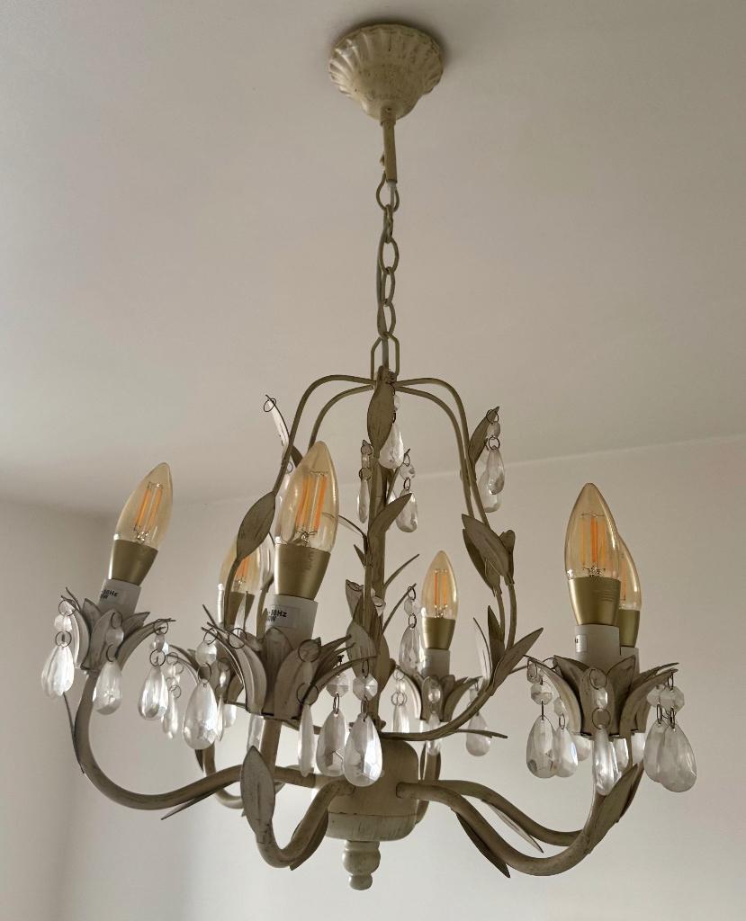 Lustre, Maison & Meubles, Enlèvement ou Envoi, Utilisé, Métal