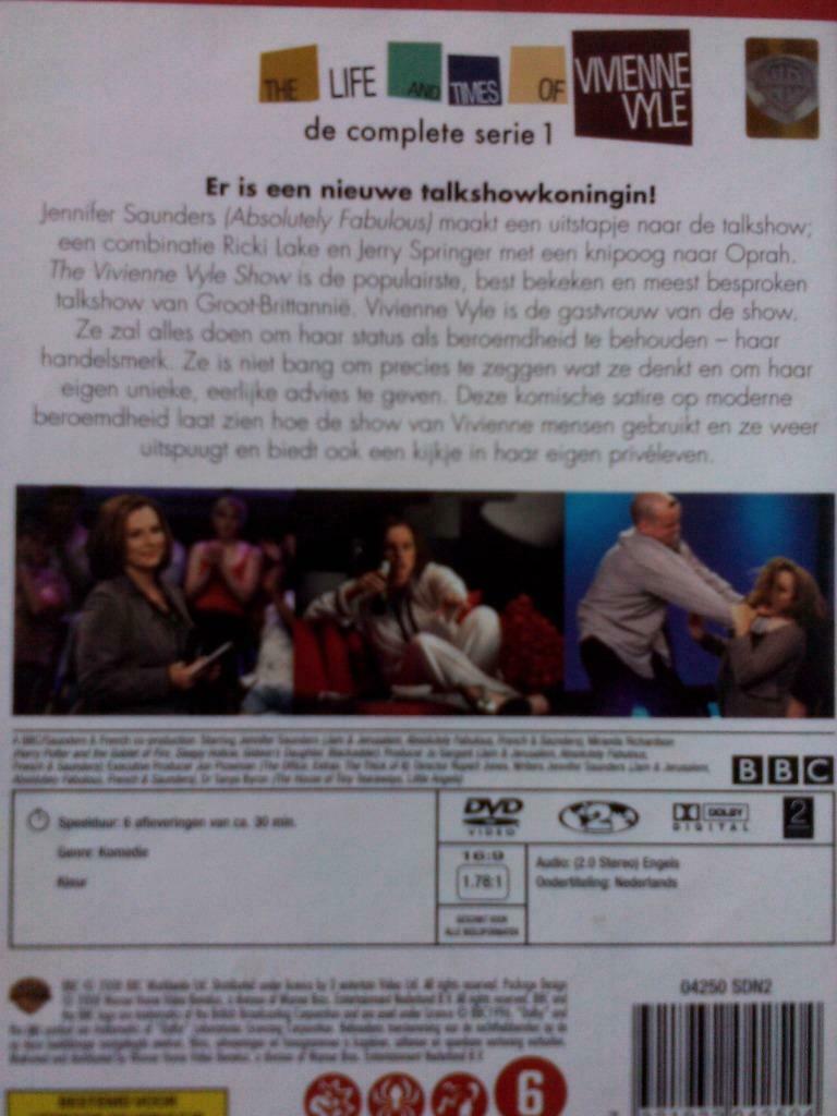 THE LIFE AND TIMES OF VIVIENNE VYLE. DVD. Comedy., Vanaf 6 jaar, Ophalen of Verzenden, Overige genres