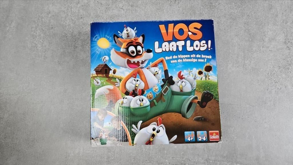 Vos laat los, Hobby en Vrije tijd, Ophalen of Verzenden, Gebruikt, Goliath