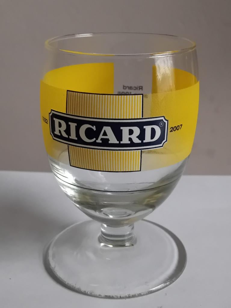 1 verre de Ricard 75 ans, Enlèvement ou Envoi, Utilisé, Verres et Verres à shot
