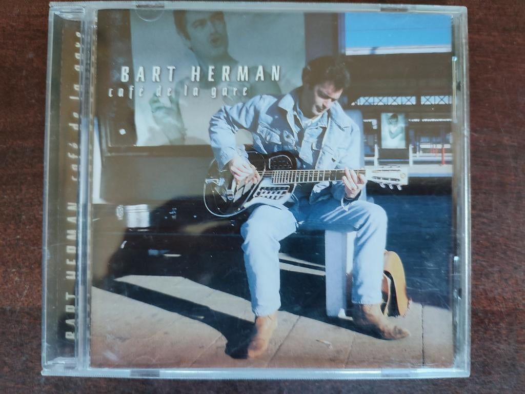 CD : BART HERMAN - CAFE DE LA GARE, Cd's en Dvd's, Cd's | Nederlandstalig, Ophalen of Verzenden, Zo goed als nieuw
