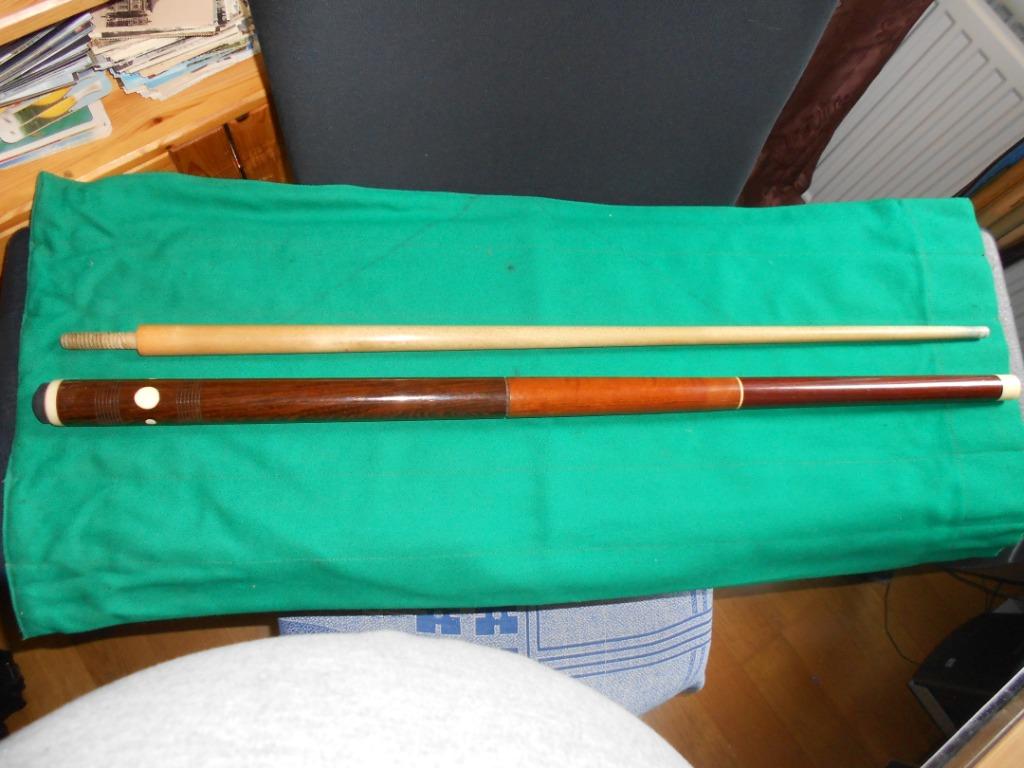 Biljart Keu.Antieke keu, Ophalen of Verzenden, Gebruikt, Keu of Ballen