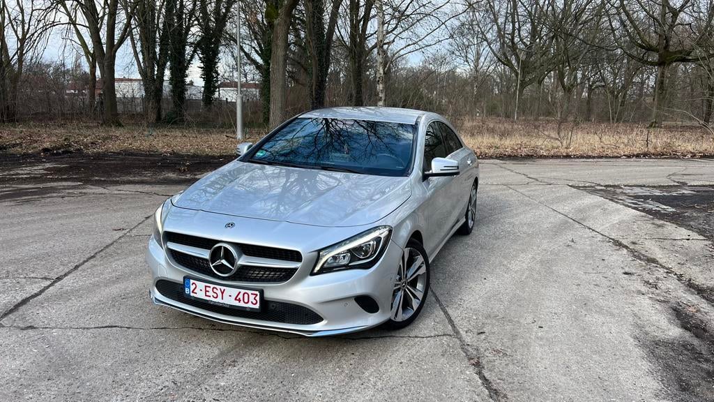 Mercedes CLA220d Facelift !Ruilen mogelijk!, Cuir, Achat, Entretenue par le concessionnaire, Noir