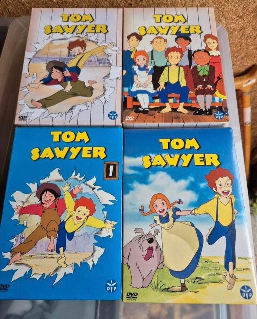 Tom Sawyer 4 Gloednieuwe volledige dvd-set, Ophalen of Verzenden, Nieuw in verpakking, Boxset