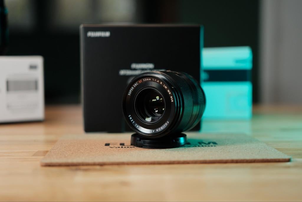 XF 33mm 1.4 Fujifilm prime lens