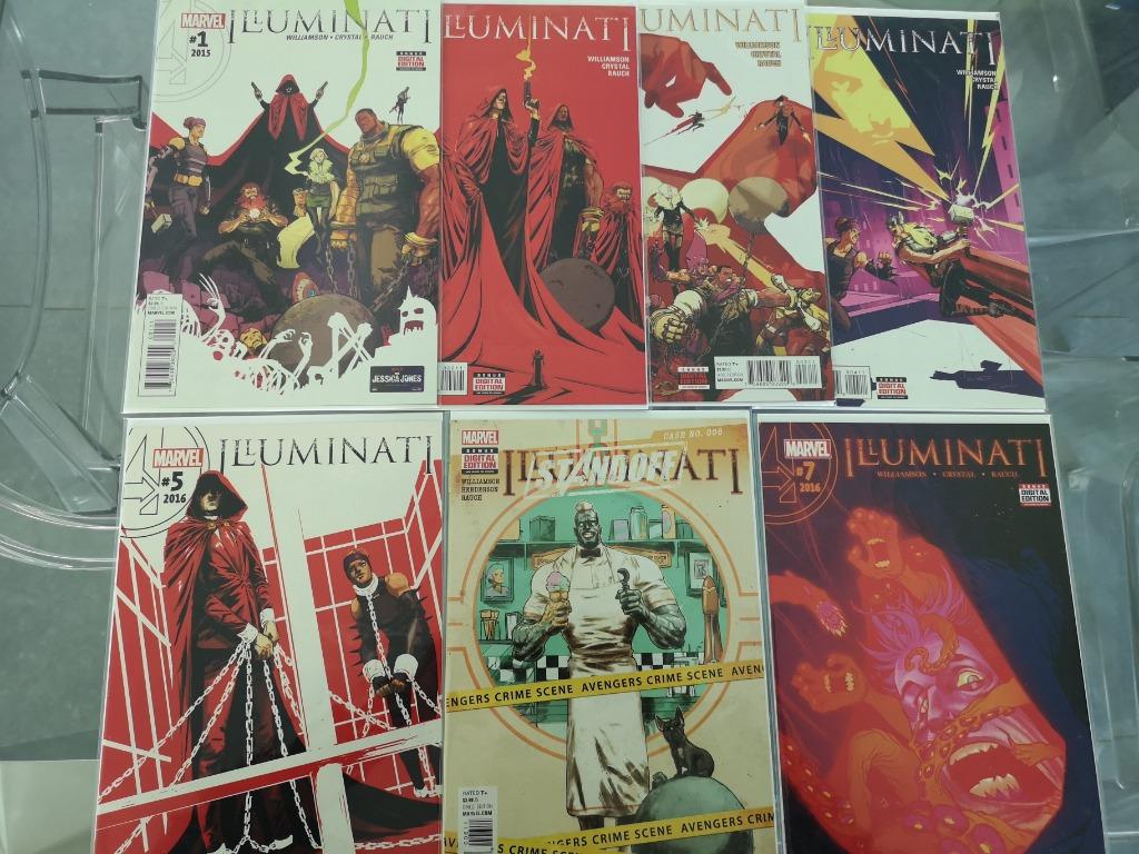 Illuminati #1-7 (completed) 2016, Série complète ou Série, Enlèvement ou Envoi, Neuf