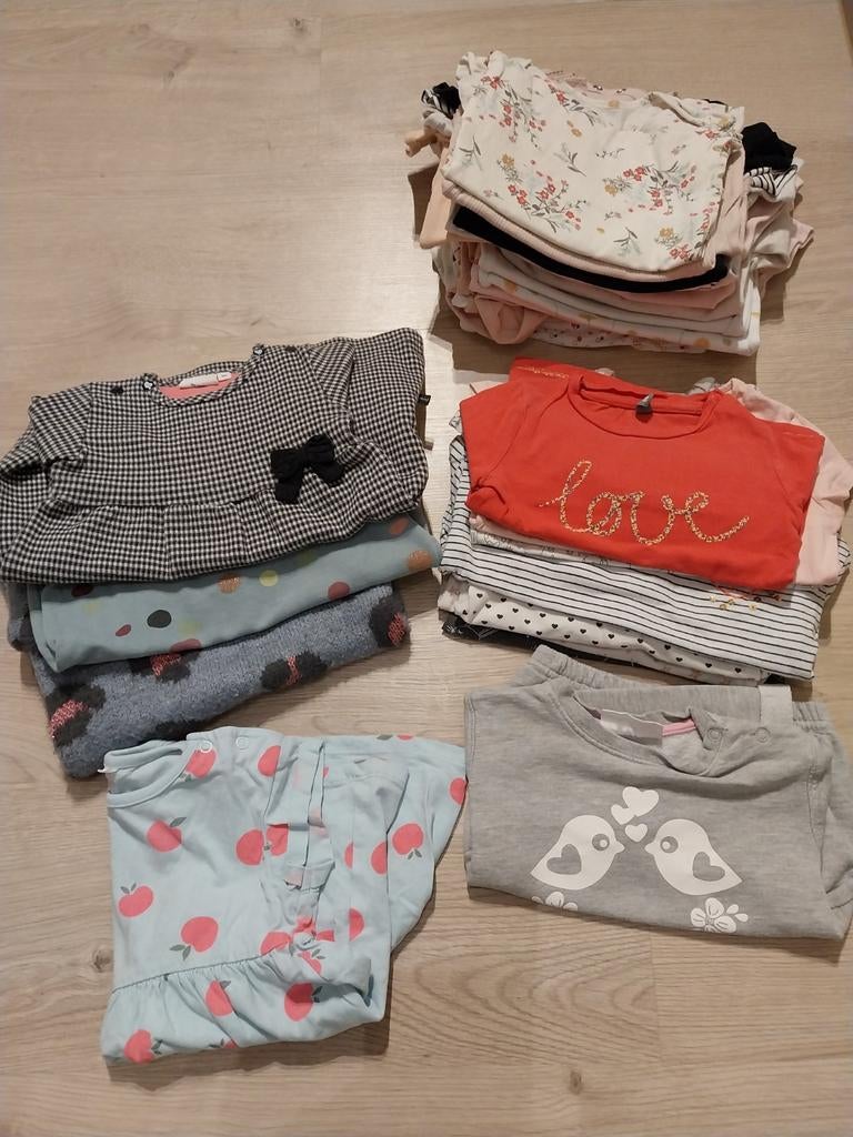 Pakket meisjes kleding maat 86, Kinderen en Baby's, Babykleding | Maat 86, Ophalen of Verzenden