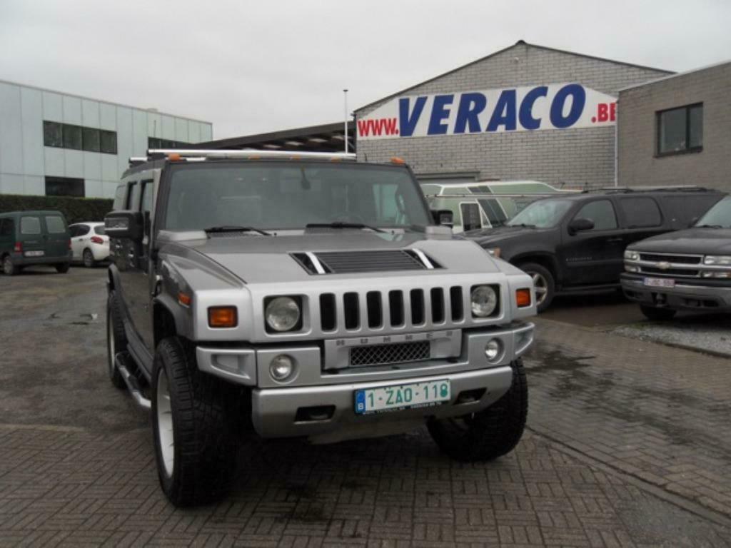 Hummer H2 Final Edition 2008, Auto's, Automaat, 4 deurs, Zwart, Parkeersensor