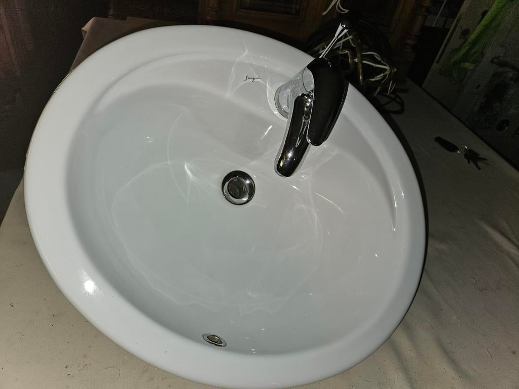 Lavabo Évier salle de bains, Enlèvement ou Envoi, Comme neuf