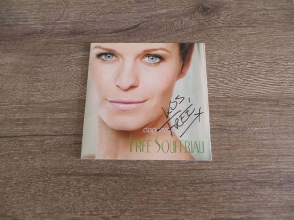 cd single : Free Souffriau - Dag Vreemde Man - Getekend, Cd's en Dvd's, 1 single, Ophalen of Verzenden, Nederlandstalig