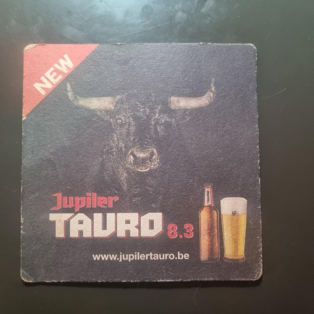 Sous Bock Jupiler Tauro (modèle 1), Verzamelen, Ophalen of Verzenden, Gebruikt, Viltje(s), Jupiler