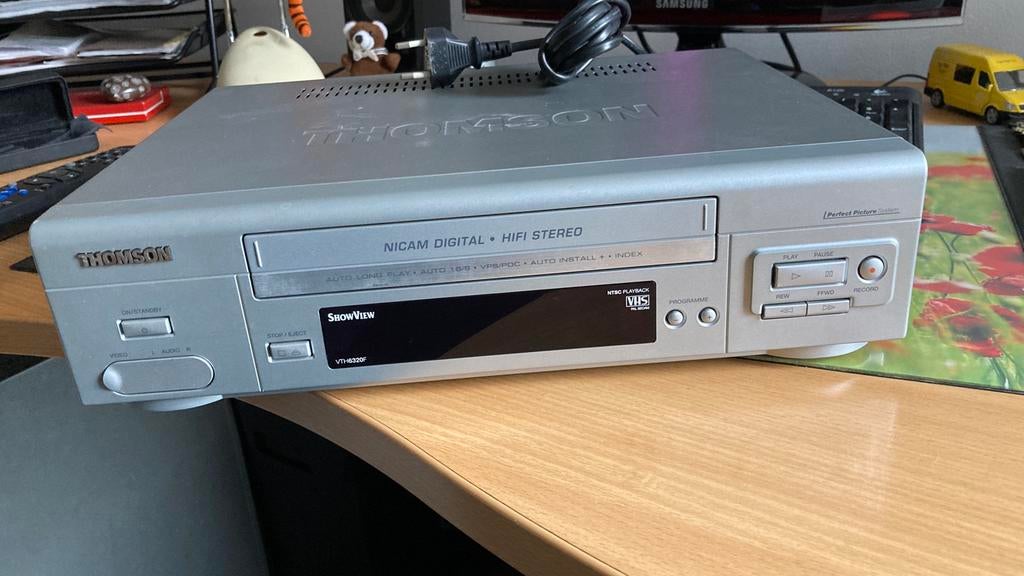 Thomson VTH 6320F VHS-spelerrecorder, Zo goed als nieuw, VHS-speler of -recorder
