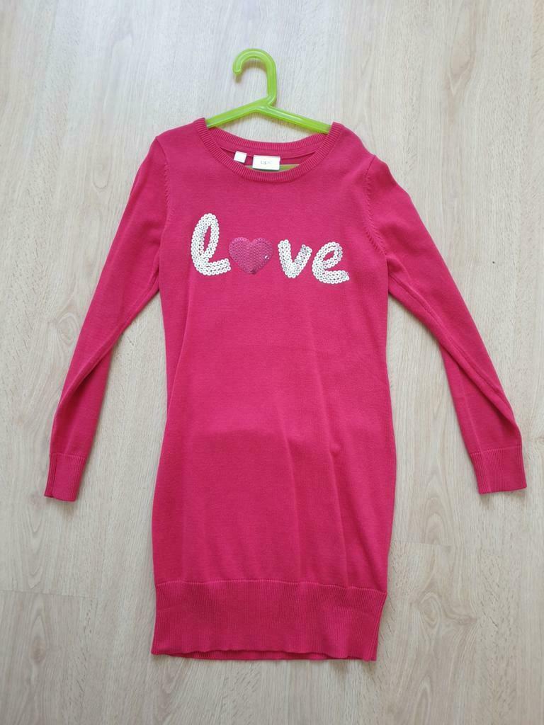 Nieuw kleedje met glitter bpc 152/158, Kinderen en Baby's, Meisje, Nieuw, Ophalen of Verzenden, Jurk of Rok
