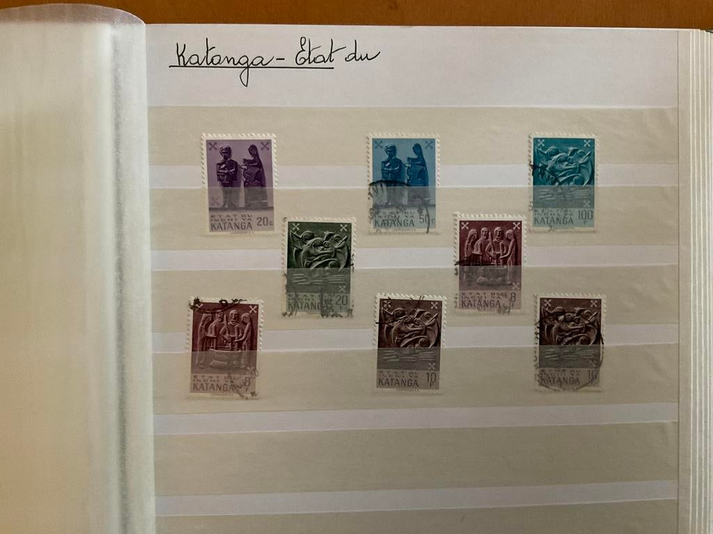 Timbres Katanga, Enlèvement