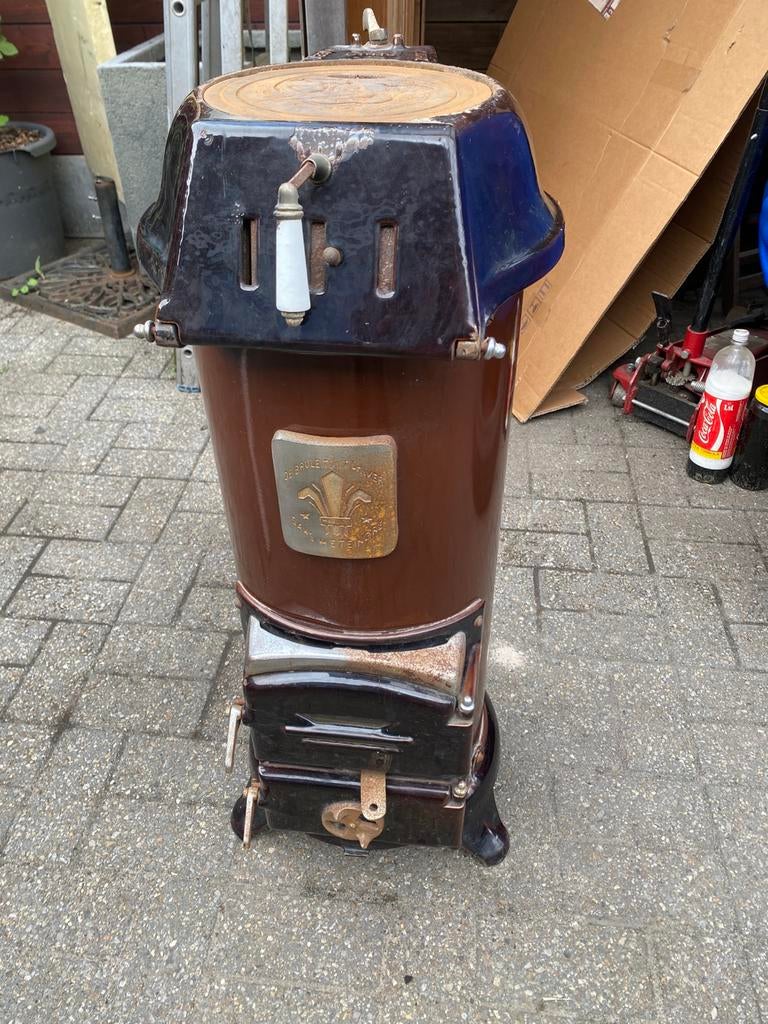 Houtkacheltje, Huis en Inrichting, Kachels, Ophalen, Gebruikt, Vrijstaand