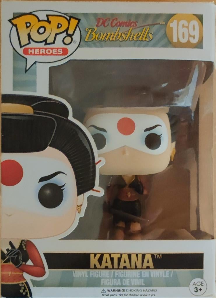 Figurine Pop Heroes KATANA N169, Collections, Enlèvement ou Envoi, Neuf