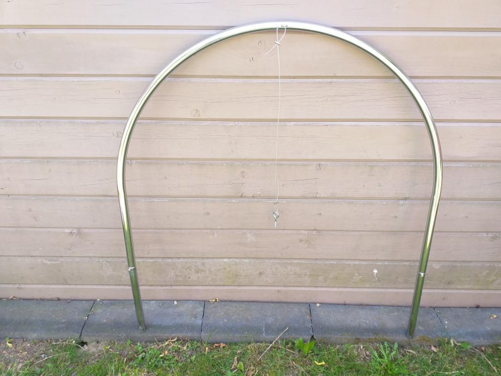 Paskamerstang halve cirkel 98x98x2,5cm, Enlèvement, Comme neuf