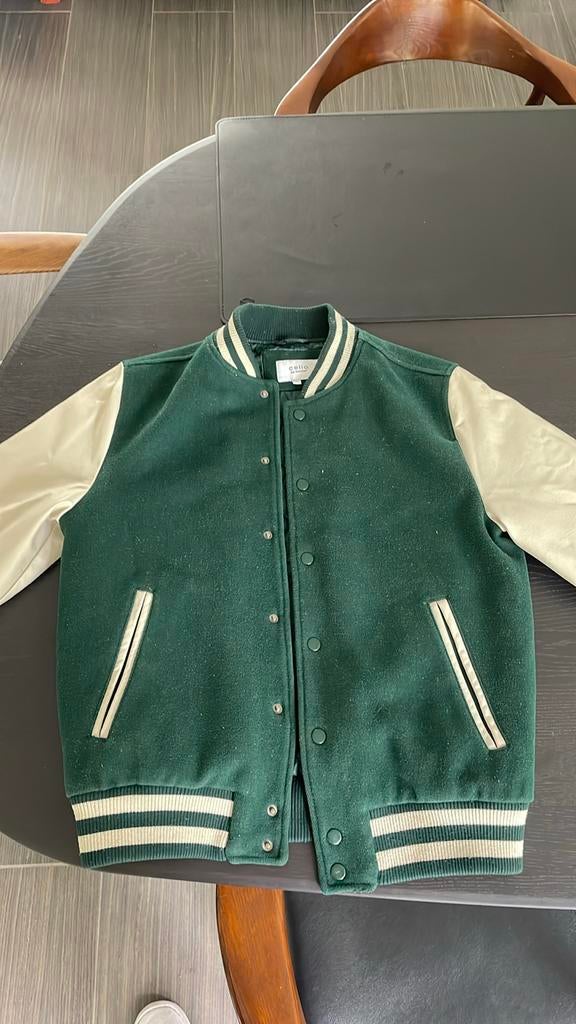 CELIO Veste universitaire style bomber taille M, Celio, Enlèvement ou Envoi, Vert, Porté