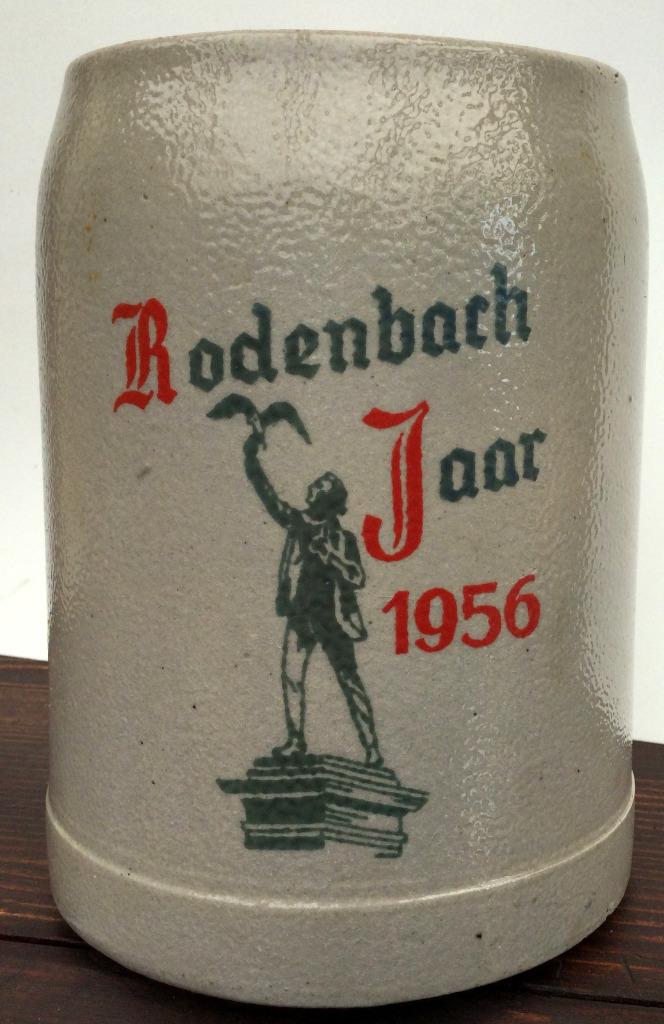bier brouwerij kroes Rodenbach jaar 1956 onderaan Bouchaert, Ophalen of Verzenden, Zo goed als nieuw