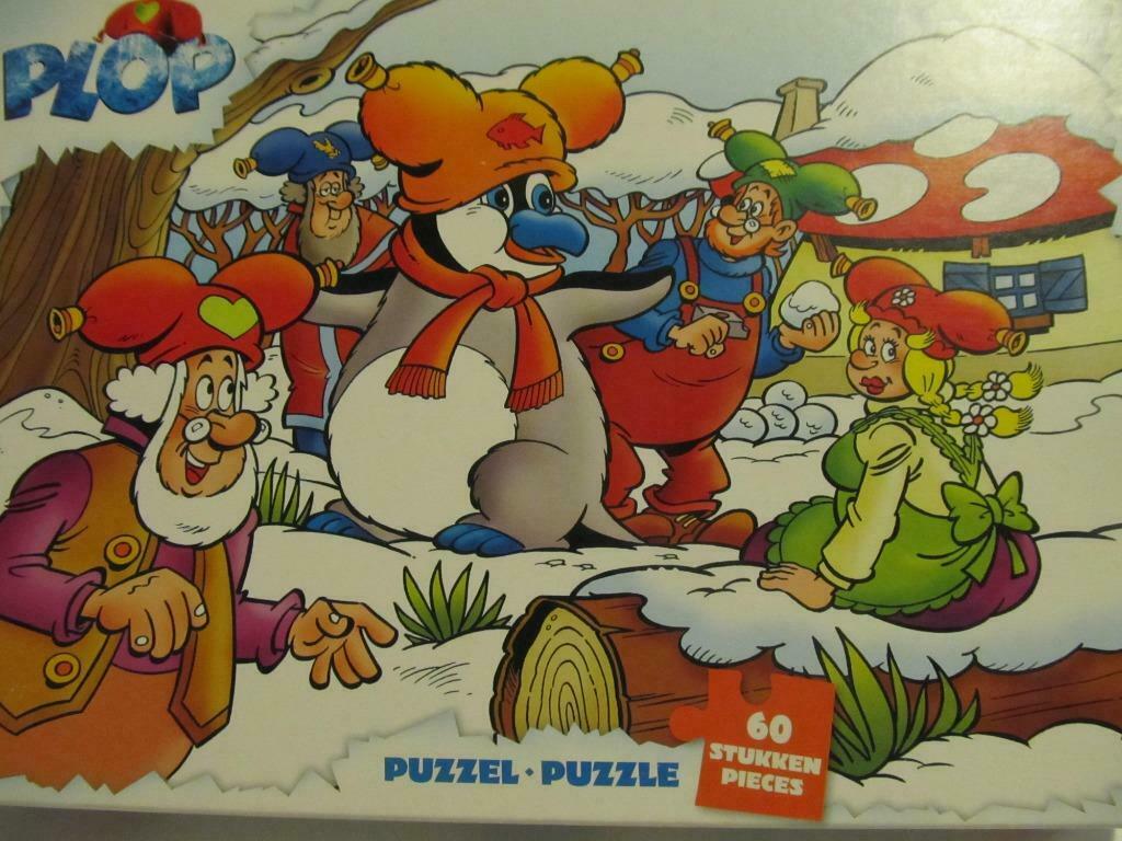 Puzzel Plop 60 stukjes, Ophalen of Verzenden, Meer dan 50 stukjes, Zo goed als nieuw, 4 tot 6 jaar